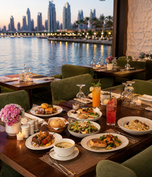 Restaurant at The Lagoon Restaurant Sharjah