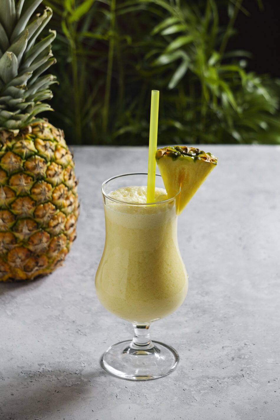 1776836359 Delicious Pina Colada Cocktail With Leaves 950x1425 at The Lagoon Restaurant Sharjah