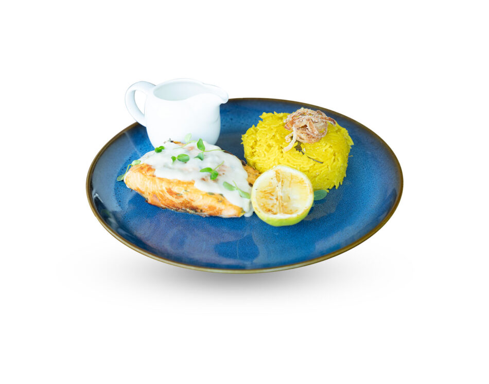 1776839760 Baked Fillet Salamon.02 950x746 at The Lagoon Restaurant Sharjah